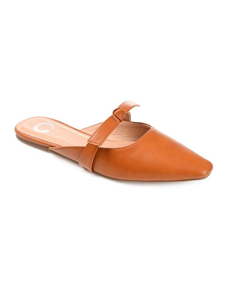 Women's Missie Mules Orange $35.25 Shoes