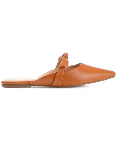 Women's Missie Mules Orange $35.25 Shoes