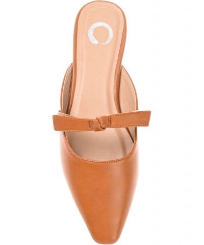 Women's Missie Mules Orange $35.25 Shoes