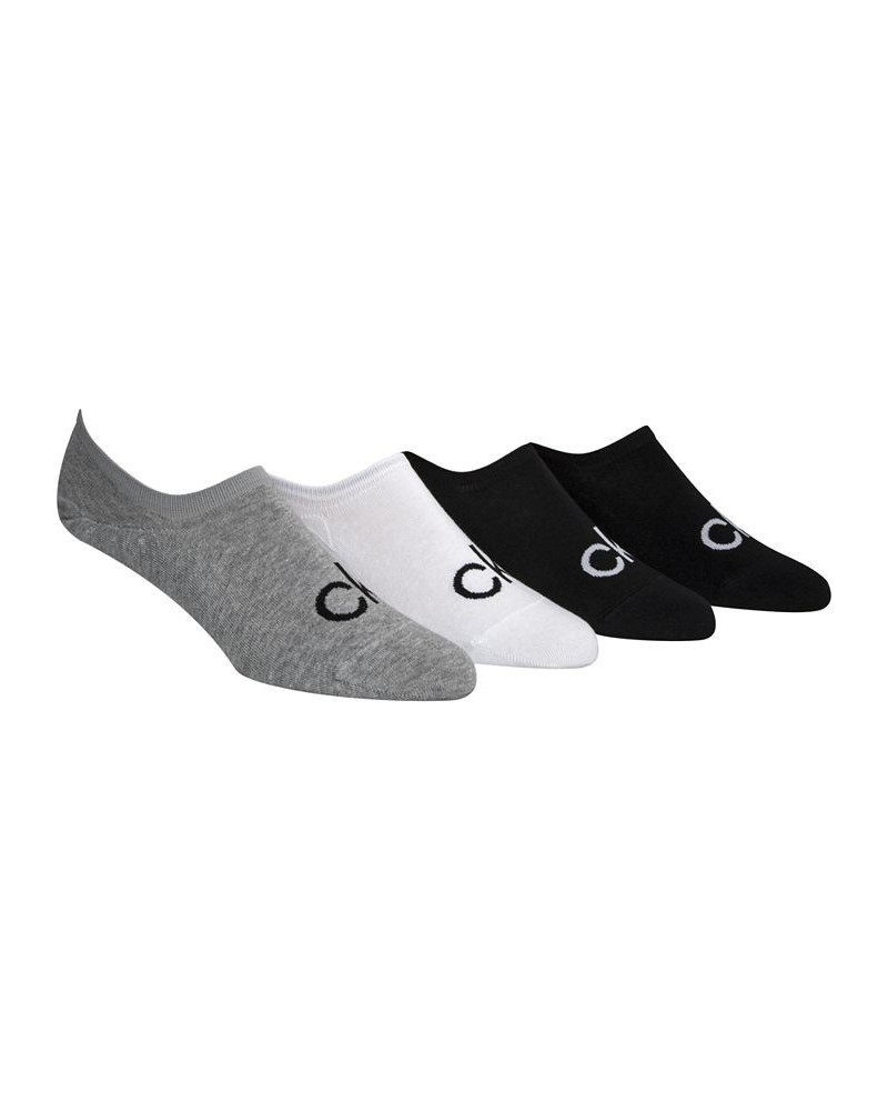 Men's 4-Pk. Logo Liner Socks PD03 $10.64 Socks