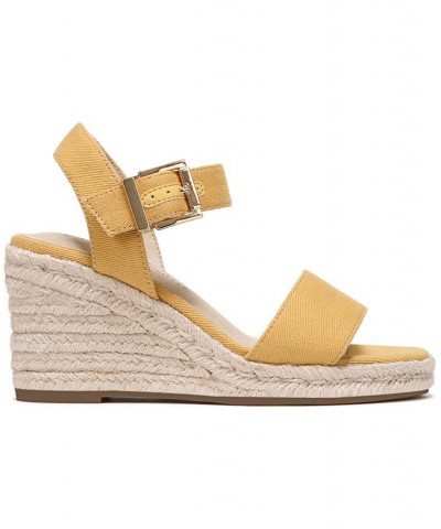 Tango Wedge Espadrilles Yellow $46.79 Shoes