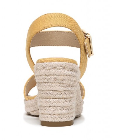 Tango Wedge Espadrilles Yellow $46.79 Shoes