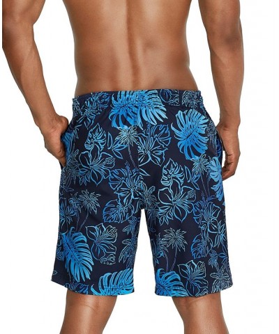 Men's Bondi Tropical 8 1/2" Board Shorts Blue $17.35 Swimsuits