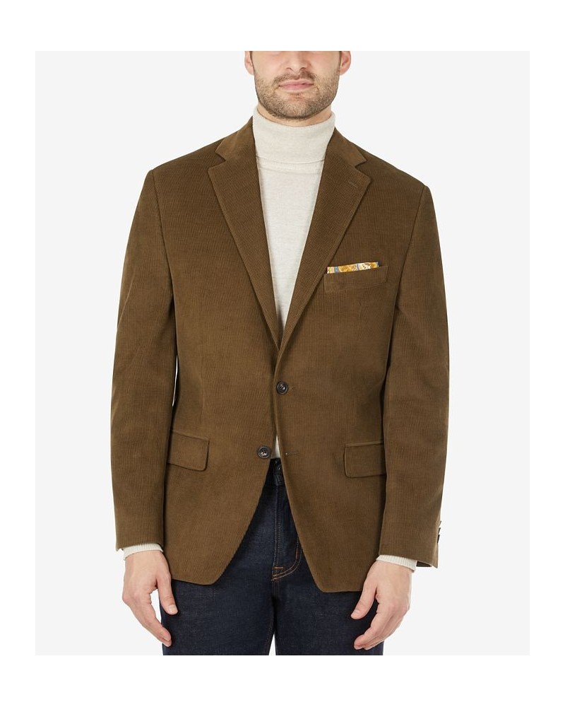 Men's Modern-Fit Corduroy Blazer PD01 $57.60 Blazers