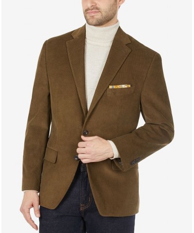 Men's Modern-Fit Corduroy Blazer PD01 $57.60 Blazers