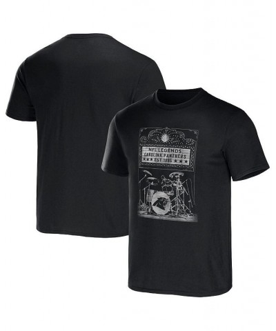 Men's NFL x Darius Rucker Collection by Black Carolina Panthers Band T-shirt $19.88 T-Shirts