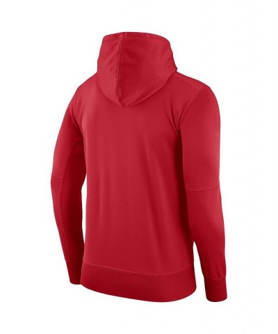 Men's Scarlet Ohio State Buckeyes Performance Pullover Hoodie $47.69 Sweatshirt