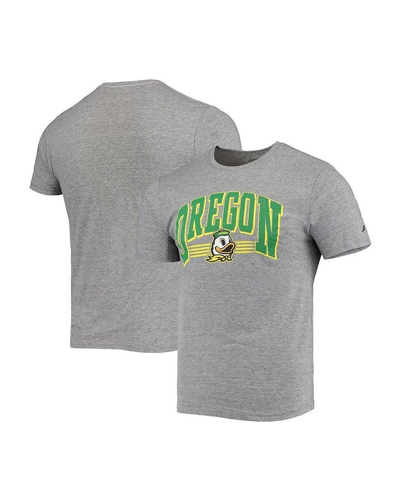 Men's Heathered Gray Oregon Ducks Upperclassman Reclaim Recycled Jersey T-shirt $21.15 T-Shirts