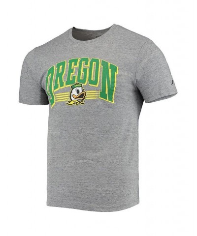 Men's Heathered Gray Oregon Ducks Upperclassman Reclaim Recycled Jersey T-shirt $21.15 T-Shirts