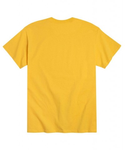 Men's Teenage Mutant Ninja Turtles Power T-shirt Yellow $14.35 T-Shirts