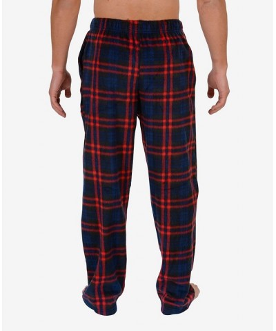 Men's Minky Fleece Lounge Pants Black, Gray Plaid $18.86 Pajama