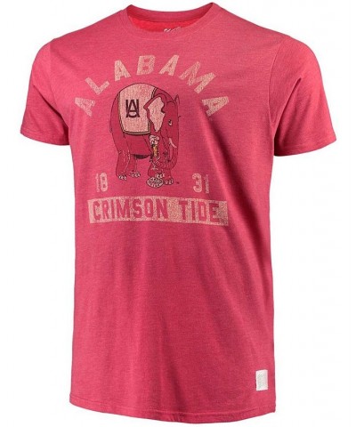 Men's Crimson Alabama Crimson Tide Mock Twist T-shirt $27.99 T-Shirts