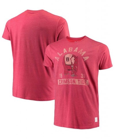 Men's Crimson Alabama Crimson Tide Mock Twist T-shirt $27.99 T-Shirts