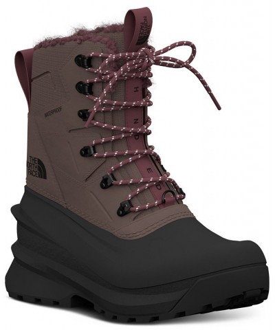 Women's Chilkat V 400 Waterproof Cold-Weather Boots Tan/Beige $57.46 Shoes