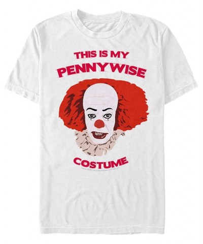 IT: TV Miniseries 90S Pennywise Men's Short Sleeve T-shirt White $20.64 T-Shirts