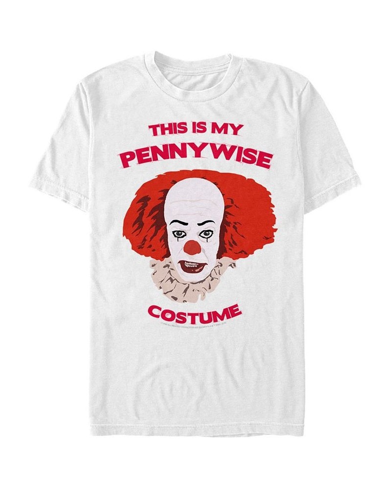 IT: TV Miniseries 90S Pennywise Men's Short Sleeve T-shirt White $20.64 T-Shirts