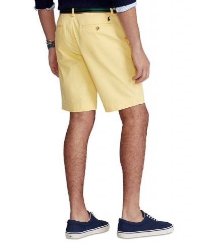 Men's Big & Tall Stretch Classic-Fit Chino Shorts Yellow $47.76 Shorts