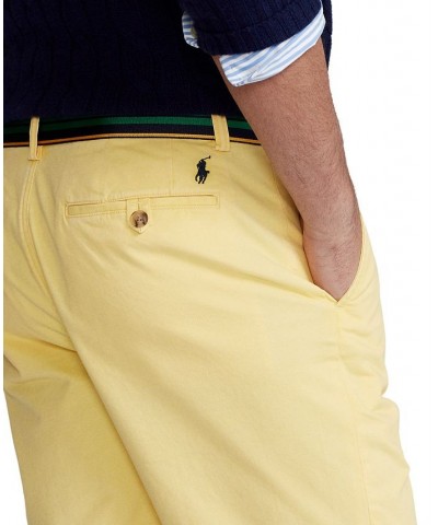 Men's Big & Tall Stretch Classic-Fit Chino Shorts Yellow $47.76 Shorts