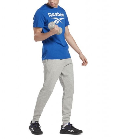 Men's Identity Classic Fleece Drawstring-Waist Logo Jogger Pants PD06 $22.31 Pants