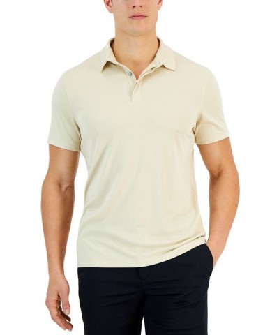 Men's AlfaTech Stretch Solid Polo Shirt PD06 $14.70 Polo Shirts