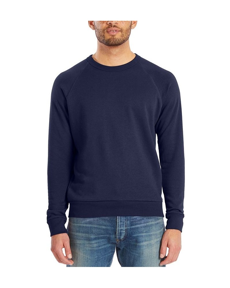 Men's Washed Terry Challenger Sweatshirt Navy $39.42 Sweatshirt