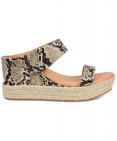 Women's Alissa Espadrille Sandals Blue $46.79 Shoes