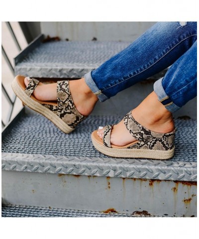 Women's Alissa Espadrille Sandals Blue $46.79 Shoes