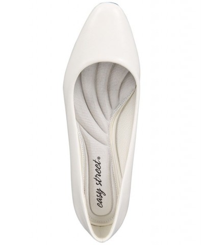 Prim Kitten Heel Pumps White $30.10 Shoes