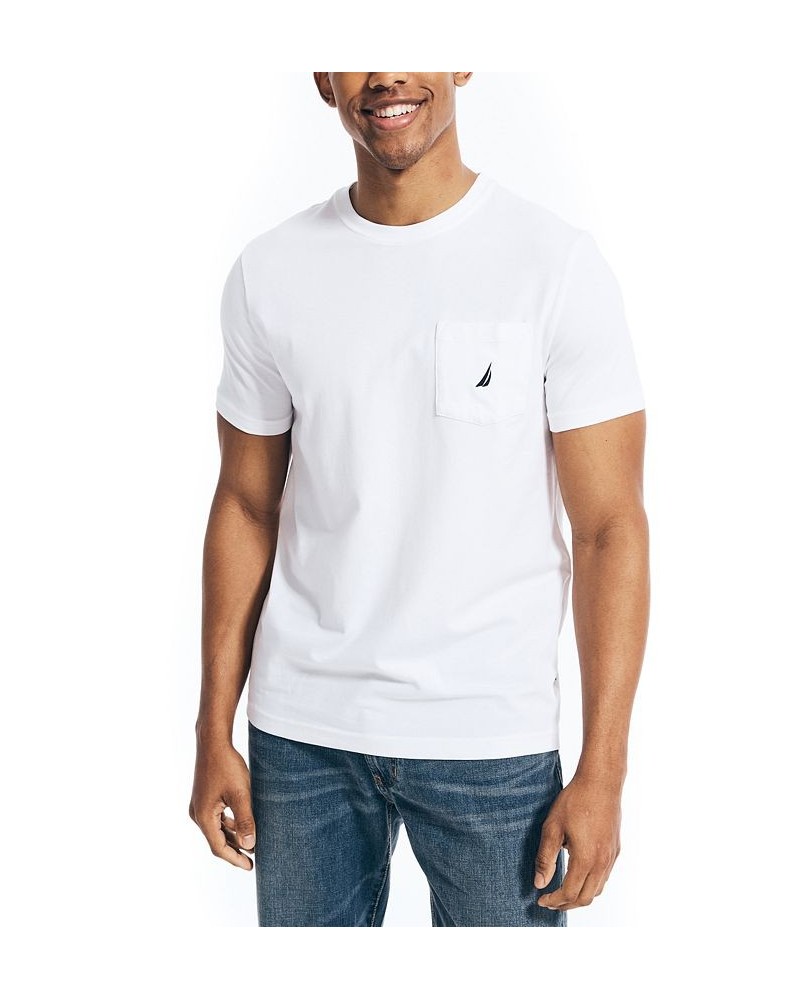 Men's Classic-Fit Solid Crew Neck Pocket T-Shirt PD02 $14.96 T-Shirts