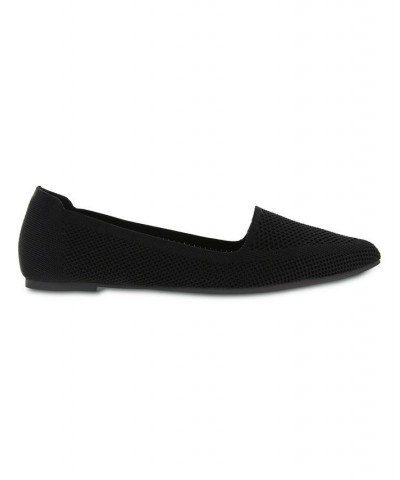 Women's Corrine Pointed Toe Flat Black $33.60 Shoes