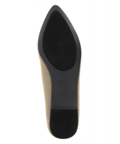 Women's Corrine Pointed Toe Flat Black $33.60 Shoes