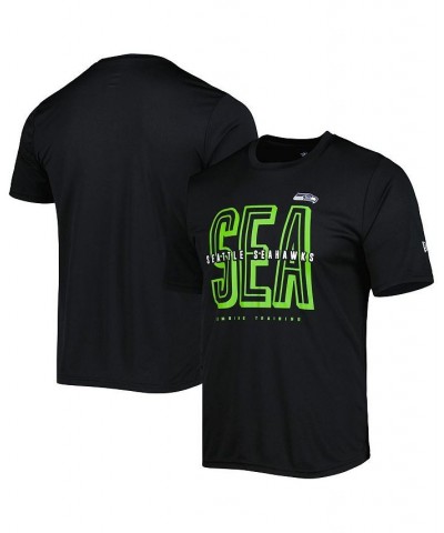 Men's Black Seattle Seahawks Scrimmage T-shirt $20.64 T-Shirts