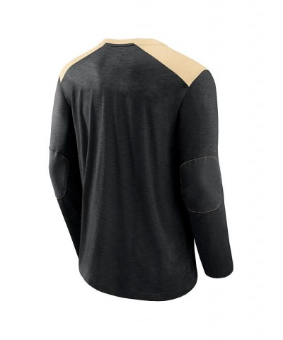 Men's Branded Black, Gold Vegas Golden Knights Special Edition 2.0 Long Sleeve Lace-Up T-shirt $23.96 T-Shirts