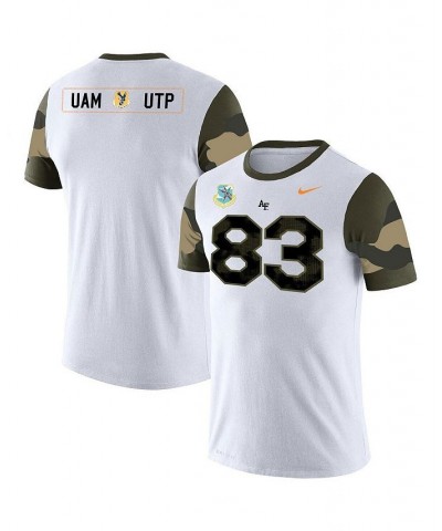 Men's White Air Force Falcons B-52 Jersey Replica T-shirt $18.40 T-Shirts