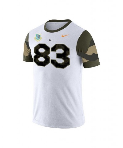 Men's White Air Force Falcons B-52 Jersey Replica T-shirt $18.40 T-Shirts