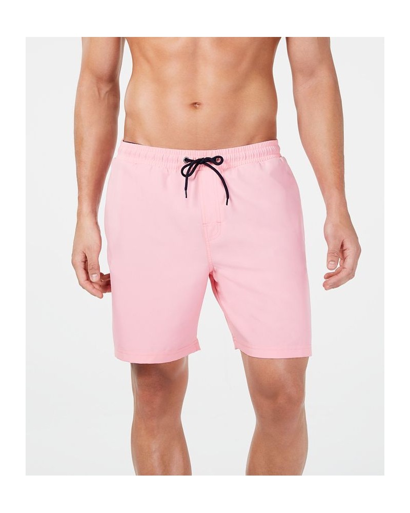 Men's Quick-Dry Performance Solid 7" Swim Trunks PD06 $13.74 Swimsuits