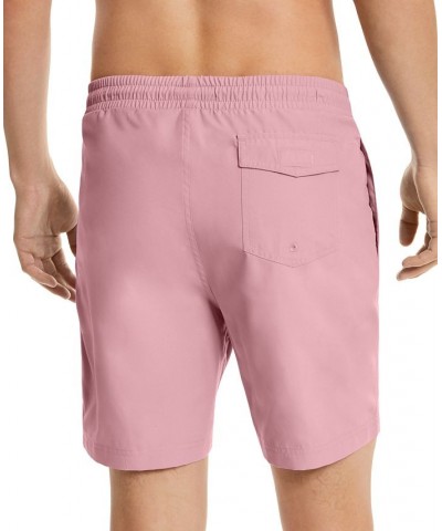 Men's Quick-Dry Performance Solid 7" Swim Trunks PD06 $13.74 Swimsuits