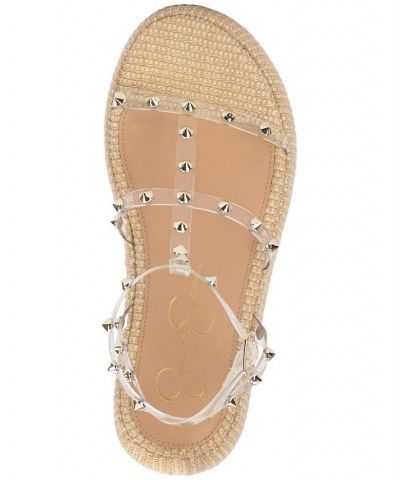 Women's Pascha Studded Platform Sandals Multi $42.72 Shoes