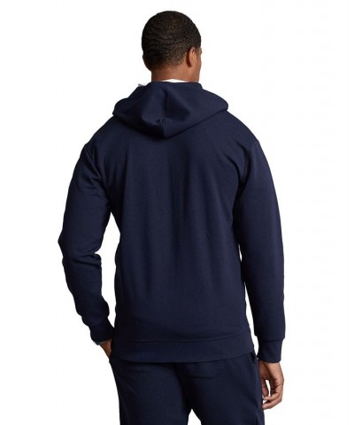 Men's Big & Tall Double-Knit Full-Zip Hoodie Blue $62.16 Sweatshirt