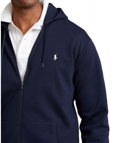 Men's Big & Tall Double-Knit Full-Zip Hoodie Blue $62.16 Sweatshirt