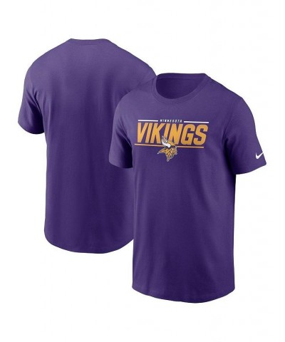 Men's Purple Minnesota Vikings Muscle T-shirt $18.90 T-Shirts