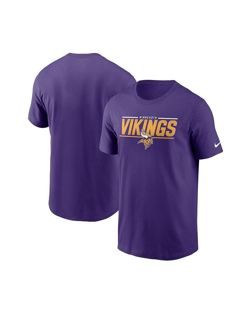 Men's Purple Minnesota Vikings Muscle T-shirt $18.90 T-Shirts