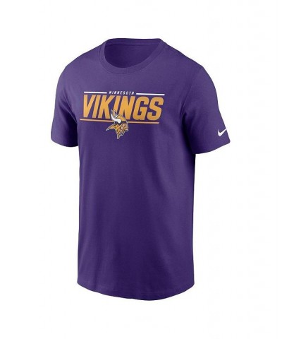 Men's Purple Minnesota Vikings Muscle T-shirt $18.90 T-Shirts