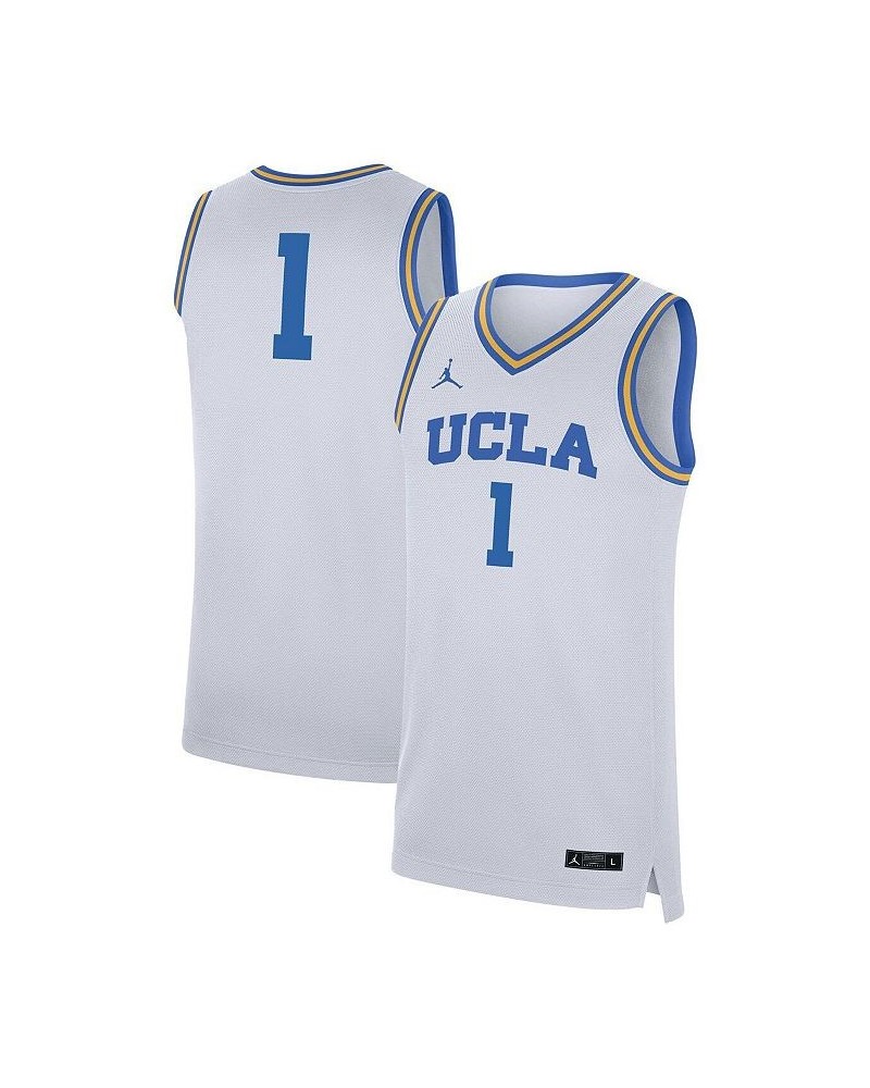 Men's 1 White UCLA Bruins Replica Jersey $46.79 Jersey