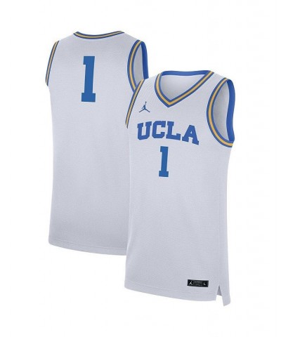 Men's 1 White UCLA Bruins Replica Jersey $46.79 Jersey