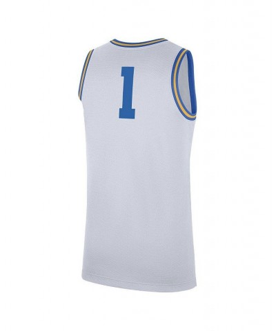 Men's 1 White UCLA Bruins Replica Jersey $46.79 Jersey