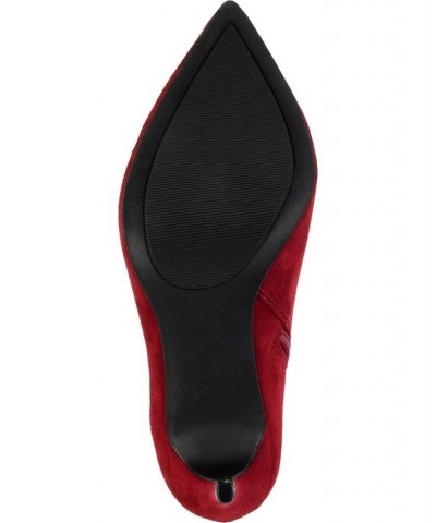 Women's Demmi Bootie Red $45.00 Shoes