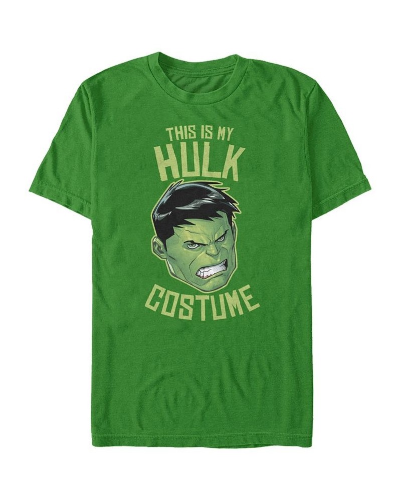 Marvel Men's Avengers Hulk Halloween Costume Short Sleeve T-Shirt Green $15.05 T-Shirts