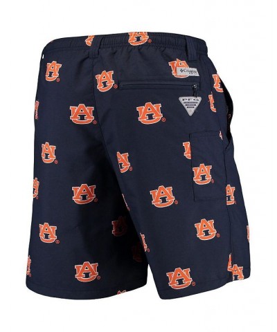 Men's PFG Navy Auburn Tigers Backcast II 8" Omni-Shade Hybrid Shorts $22.00 Shorts