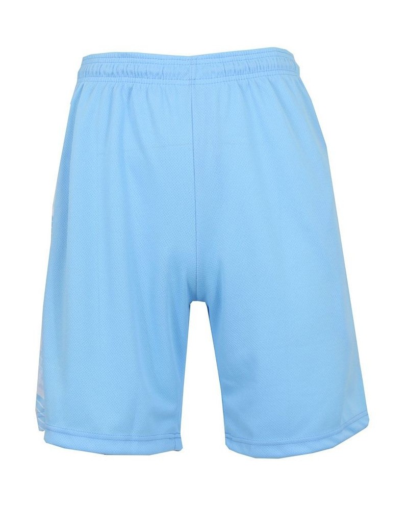 Men's Moisture Wicking Performance Mesh Shorts Light Blue $21.55 Shorts